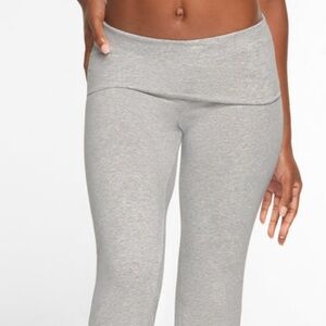 Gray Flared Leggings